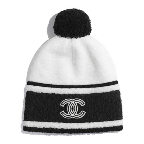 white chanel beanie|chanel hats harrods.